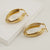 1 Pair Fashion Geometric Plating Stainless Steel Earrings