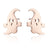 1 Pair Fashion Geometric Titanium Steel Plating Ear Studs