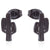 1 Pair Fashion Geometric Titanium Steel Plating Ear Studs