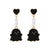 1 Pair Fashion Ghost Pearl Alloy Drop Earrings