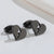 1 Pair Fashion Heart Shape Key Lightning Titanium Steel Plating Ear Studs