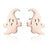 1 Pair Fashion Skull Stainless Steel Plating Ear Studs