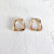 1 Pair Fashion Solid Color Copper Plating Earrings