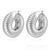 1 Pair Fashion Solid Color Plating Titanium Steel Earrings