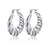 1 Pair Fashion Solid Color Plating Titanium Steel Earrings