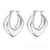 1 Pair Fashion Solid Color Plating Titanium Steel Earrings