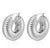 1 Pair Fashion Solid Color Plating Titanium Steel Earrings