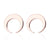 1 Pair Fashion Star Moon Stainless Steel Plating Ear Studs