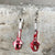 1 Pair Funny Blade Scissors Alloy Drop Earrings