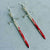 1 Pair Funny Blade Scissors Alloy Drop Earrings