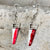 1 Pair Funny Blade Scissors Alloy Drop Earrings