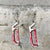 1 Pair Funny Blade Scissors Alloy Drop Earrings