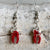 1 Pair Funny Blade Scissors Alloy Drop Earrings