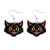 1 Pair Funny Cat Arylic Drop Earrings