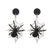 1 Pair Funny Cool Style Halloween Pattern Cat Spider Arylic Drop Earrings