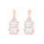 1 Pair Funny Cool Style Pumpkin Spider Web Ghost Enamel Zinc Alloy Drop Earrings