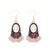 1 Pair Funny Cool Style Pumpkin Spider Web Ghost Enamel Zinc Alloy Drop Earrings