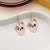 1 Pair Funny Skull Alloy Ear Hook