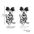 1 Pair Hip-Hop Funny Pumpkin Spider Skull Plating Zinc Alloy Drop Earrings