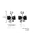 1 Pair Hip-Hop Funny Pumpkin Spider Skull Plating Zinc Alloy Drop Earrings