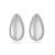 1 Pair Ig Style Casual Simple Style Water Droplets Plating Inlay Copper Zircon 18k Gold Plated Ear Studs