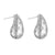 1 Pair Ig Style Casual Simple Style Water Droplets Plating Inlay Copper Zircon 18k Gold Plated Ear Studs