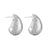 1 Pair Ig Style Casual Simple Style Water Droplets Plating Inlay Copper Zircon 18k Gold Plated Ear Studs