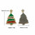 1 Pair Ig Style Christmas Tree Sequ Arylic Drop Earrings