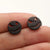 1 Pair Ig Style Cool Style Pumpkin Skull Ghost Plating Hollow Out Stainless Steel Ear Studs