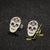 1 Pair Ig Style Cool Style Pumpkin Skull Ghost Plating Hollow Out Stainless Steel Ear Studs