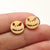 1 Pair Ig Style Cool Style Pumpkin Skull Ghost Plating Hollow Out Stainless Steel Ear Studs