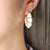 1 Pair Ins Style Exaggerated Modern Style Circle Enamel Plating Titanium Steel 18k Gold Plated Earrings