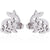 1 Pair Japanese Style Rabbit Animal Titanium Steel Plating Ear Studs