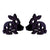 1 Pair Japanese Style Rabbit Animal Titanium Steel Plating Ear Studs