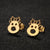 1 Pair Lady Animal Stainless Steel Irregular Plating Ear Studs