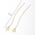 1 Pair Luxurious Simple Style Oval Heart Shape Flower Tassel Plating Inlay Stainless Steel Diamond 18k Gold Plated Ear Line