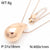 1 Pair Modern Style Simple Style Solid Color Plating Stainless Steel 18k Gold Plated Earrings