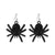 1 Pair Modern Style Streetwear Halloween Pattern Geometric Plating Alloy Drop Earrings