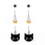 1 Pair Modern Style Streetwear Halloween Pattern Geometric Plating Alloy Drop Earrings