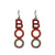 1 Pair Modern Style Streetwear Halloween Pattern Geometric Plating Alloy Drop Earrings