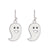 1 Pair Modern Style Streetwear Halloween Pattern Geometric Plating Alloy Drop Earrings