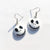 1 Pair Novelty Bat Epoxy Resin Earrings