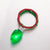 1 Pair Original Design Solid Color Plastic Drop Earrings