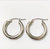 1 Pair Retro C Shape Plating Stainless Steel 18k Gold Plated Earrings