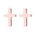 1 Pair Retro Cross Stainless Steel Plating Ear Studs