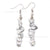 1 Pair Retro Irregular Plating Natural Stone Drop Earrings