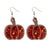 1 Pair Retro Pumpkin Arylic Drop Earrings