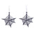 1 Pair Retro Punk Pumpkin Bat Ghost Printing Arylic Drop Earrings