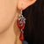 1 Pair Retro Simple Style Cool Style Geometric Skull Plating Alloy Copper Drop Earrings