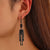 1 Pair Retro Simple Style Cool Style Geometric Skull Plating Alloy Copper Drop Earrings